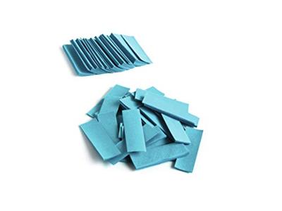 TCM FX Slowfall Confetti rectangular 55x18mm, light blue, 1kg TCM FX Slowfall Confetti rectangular 55x18mm, light blue, 1kg