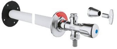 GROHE Universeel Vorstvrije Gevelkraan Chroom