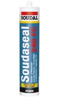 Soudal Soudaseal 240 FC | Lijmkit | Zwart | 290 ml - 104925 - thumbnail