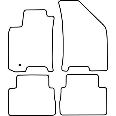 Automatten passend voor Daewoo Lacetti 2002-2006 TMDW512