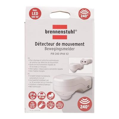 Brennenstuhl Bewegingsmelder infrarood - 240 graden - wit - thumbnail
