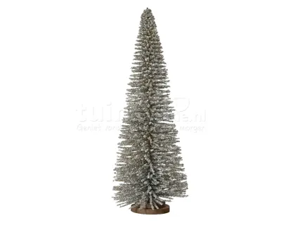 Kerstboompje Glitter Champagne 60cm