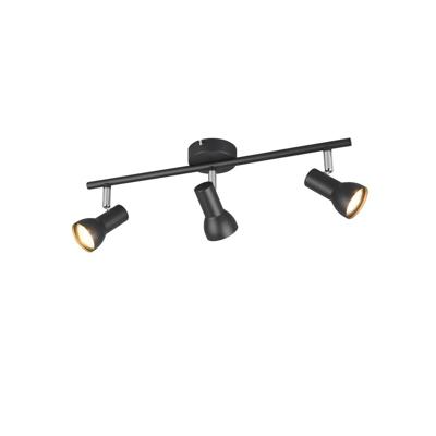 Trio PlafondlampCantar zwart 3-lichts - R81793032