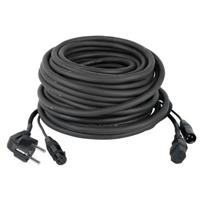 DAP FP08 Schuko/XLR female - IEC female/XLR male 15 meter