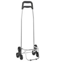 VidaXL Winkel trolley blauw 39,5 x 33 x 93 cm oxford stof - thumbnail