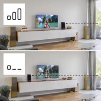 Hama Kamerantenne Pro voor DAB+ DAB DVB-T2 FM Zwart - thumbnail