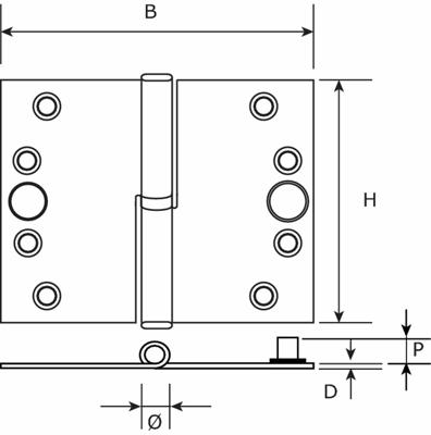 KOGELSTIFTPAUMELLE LINKS 8912