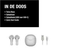 Fresh &apos;n Rebel Twins Blaze Oordopjes Grijs - thumbnail