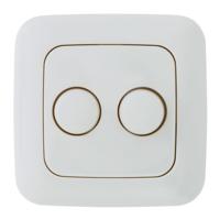Vtac Dimmer Cover voor duo LED dimmer - 4355438 - thumbnail