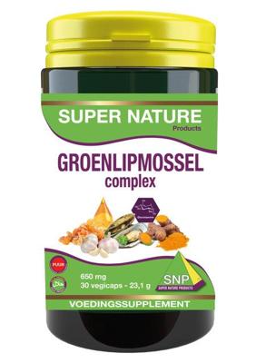 SNP Groenlipmossel complex puur 30 Vegetarische capsules