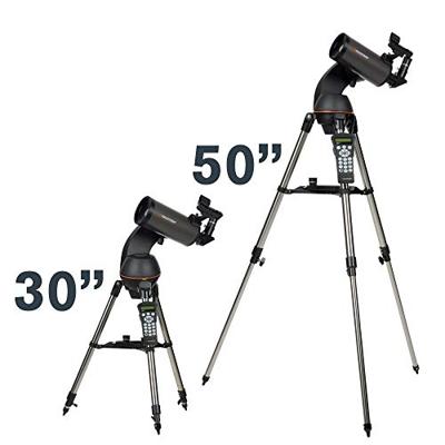 Celestron 22087 NexStar 90SLT-Mak draagbare geautomatiseerde Maksutov-Cassegrain-telescoop met vorkarmmontering, accessoirehouder en 'Starry Night' Special Edition-software, Grijs