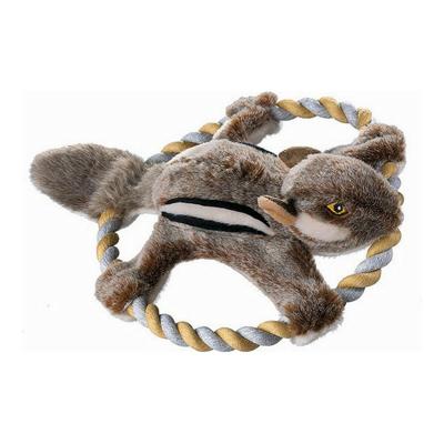 Knuffel voor honden Hunter Wildlife Train Met touw Eekhoorn (30 cm)
