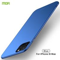 MOFI Frosted PC ultradun hard case voor iPhone 11 Pro Max (blauw) - thumbnail