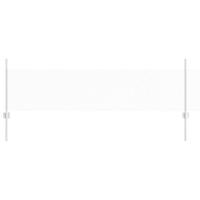 VidaXL Hek met paal zilver 0,5 x 25 m staal - thumbnail