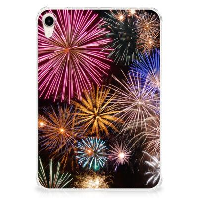 Apple iPad mini 6 (2021) Leuke Siliconen Hoes Vuurwerk Apple iPad mini 6 (2021) Leuke Siliconen Hoes Vuurwerk