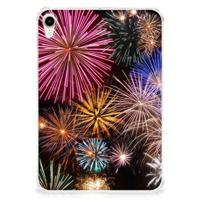 Apple iPad mini 6 (2021) Leuke Siliconen Hoes Vuurwerk - thumbnail