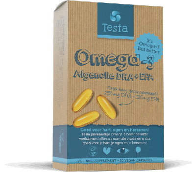 Testa Omega 3 Algenolie DHA en EPA Vegetarisch 60 softgels