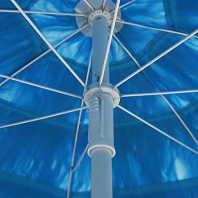 Strandparasol 300 cm blauw - thumbnail