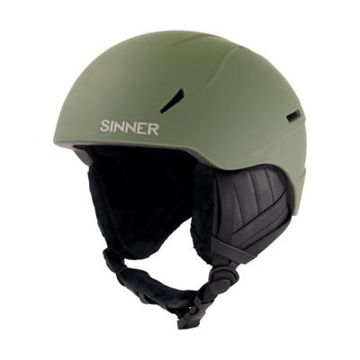 Sinner Crest Helm Matte Moss Green L