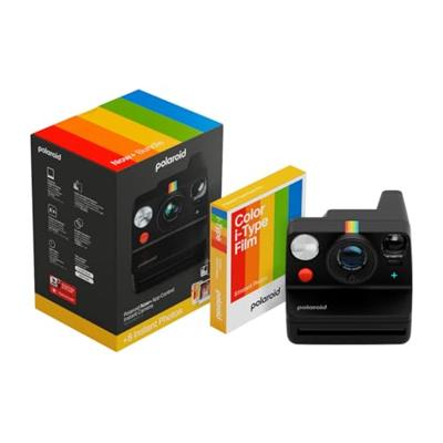 Polaroid Everything Box Now+ Gen3 Black Polaroidcamera Zwart Geïntegreerde accu, Met ingebouwde flitser, Bluetooth