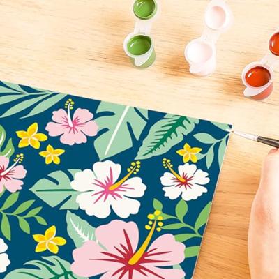 Ravensburger Creart schilderen op nummer - exotische bloemen