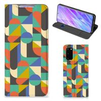 Samsung Galaxy S20 | Hoesje met Magneet | Funky Retro - thumbnail
