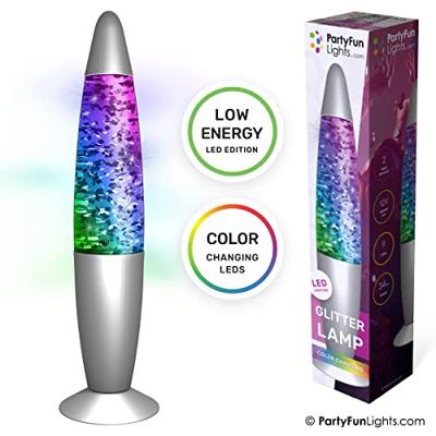 Lava Lamp Glitter LED colour changing