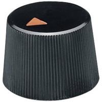 OKW A1316240 Draaiknop Met wijzer Zwart (Ø x h) 16.4 mm x 12.3 mm 1 stuk(s) - thumbnail