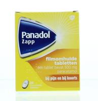 Panadol Zapp 500 mg Filmomhulde Tabletten - thumbnail