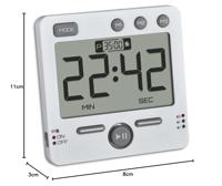 TFA Dostmann 99HOURS Timer Wit Digitaal - thumbnail