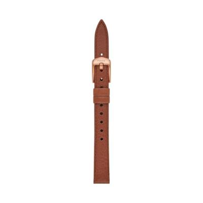 Horlogeband Fossil S121028 Leder Bruin 12mm Horlogeband Fossil S121028 Leder Bruin 12mm