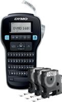 Labelprinter Dymo LabelManager 160 draagbaar azerty 12mm zwart valuepack - thumbnail