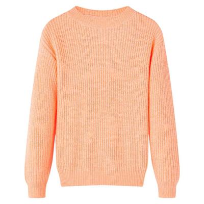 VidaXL Kindertrui gebreid 128 feloranje