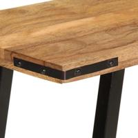 Wandtafel 110x30x75 cm massief mangohout - thumbnail