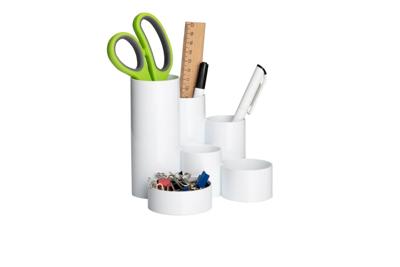 Pennenkoker MAUL Tubo wit 6-vaks Ø150x125mm