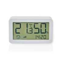 Nedis Smart Klimaatsensor | Zigbee 3.0 | Batterij Gevoed | Android / IOS | Wit - ZBSC30WT - thumbnail
