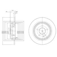 Remschijf BG3969 - thumbnail