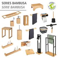 Wenko Handdoekhouder - bamboe - 40 cm - thumbnail