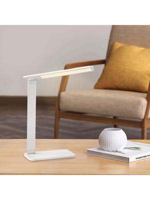 Light depot - bureaulamp talia led 6w - wit - Outlet Light depot - bureaulamp talia led 6w - wit - Outlet