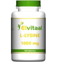 Elvitum L-Lysine 1000mg Tabletten - thumbnail