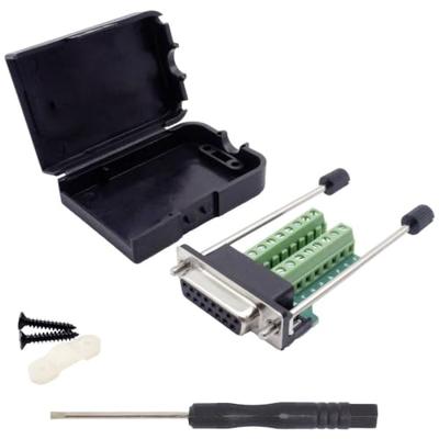 Quadrios 2010C253 D-sub bus Aantal polen: 15 Schroeven 1 set(s)