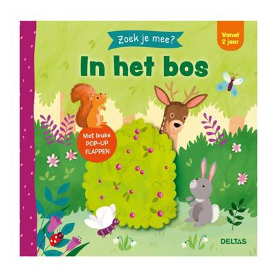 Zoek je mee? In het bos (Kartonboek)