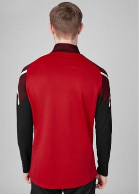 JAKO 8622 Ziptop Performance - Rood/Zwart - L JAKO 8622 Ziptop Performance - Rood/Zwart - L
