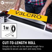 VELCRO® VEL-EC60242 Klittenband Om vast te plakken Haak- en lusdeel, Extra sterk (l x b) 1000 mm x 50 mm Wit 1 m - thumbnail