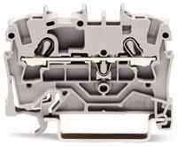 WAGO 2002-1201 Doorgangsklem 5.20 mm Spanveer Toewijzing: L Grijs 1 stuk(s) - thumbnail