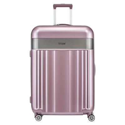Titan Spotlight Flash 4 Wiel Trolley L wild rose Harde Koffer