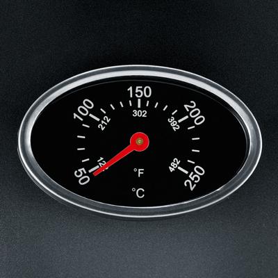Severin PG 8541 Staande grill Elektrisch Kogelbarbecue, Thermometer in deksel Grilloppervlak (diameter)=410 mm Zwart