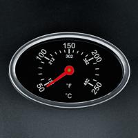 Severin PG 8541 Staande grill Elektrisch Kogelbarbecue, Thermometer in deksel Grilloppervlak (diameter)=410 mm Zwart - thumbnail