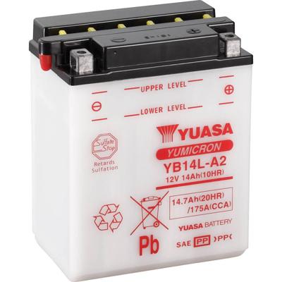 Yuasa YB14L-A2 Motorfietsaccu 12 V 14 Ah Pooltype: Schroefklem type 8