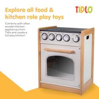 Tidlo educatief houten speelfornuis - thumbnail